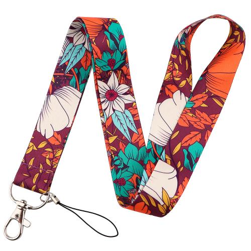 Mobile Phone Lanyard, Polyester, with Wax Cord & Tibetan Style, portable & multifunctional & Unisex & different designs for choice, more colors for choice, 25x450mm, Sold By PC