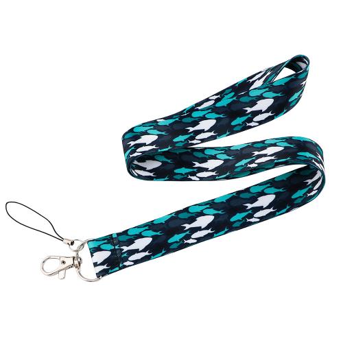 Mobile Phone Lanyard Polyester with Wax Cord & Zinc Alloy multifunctional & Unisex Sold By PC