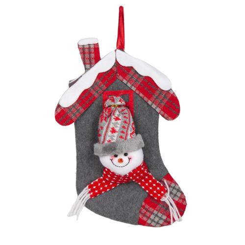 Calcetines de regalo de Navidad vacaciones medias, Telas no tejidas, diferentes estilos para la opción, más colores para la opción, 330x210mm, Vendido por UD