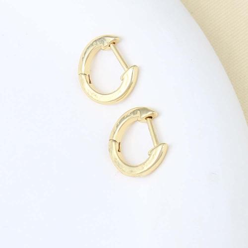 Cubic Zirconia Micro Pave Brass Earring, Round, gold color plated, micro pave cubic zirconia & for woman, nickel, lead & cadmium free, 12.40x12.20x1.90mm, Sold By Pair