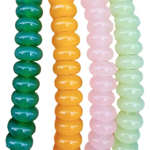Rondelle Crystal perle, Kristal, Računaljka, možete DIY, više boja za izbor, 3x6mm, Približno 120računala/Strand, Prodano By Strand
