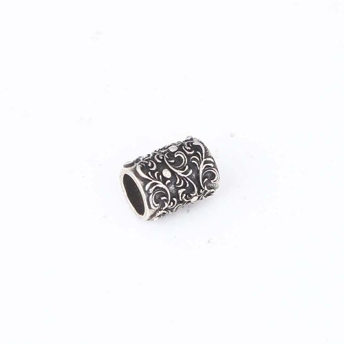 Brass Jewelry Beads, Column, plated, DIY, nickel, lead & cadmium free, 10.30x8.30x8.30mm, Sold By PC