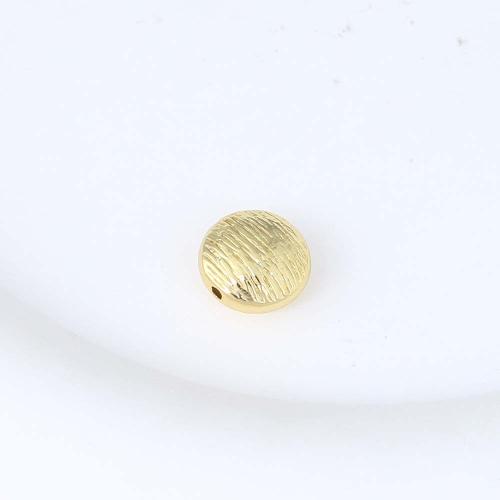 Perline in ottone, placcato color oro, DIY, assenza di nichel,piombo&cadmio, 10.80x10.70x6.10mm, Venduto da PC