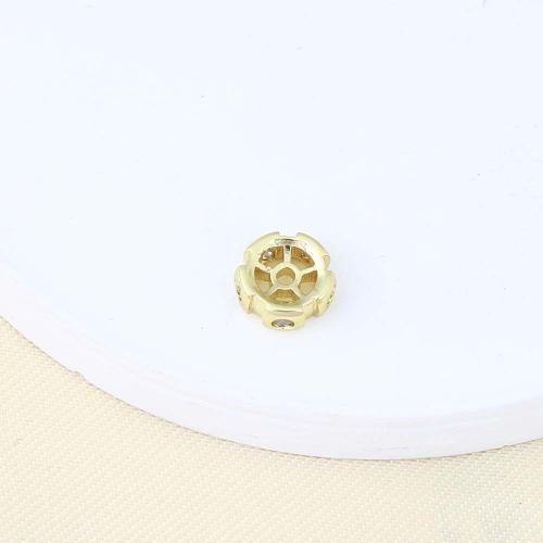 Brass Jewelry Beads, gold color plated, DIY, nickel, lead & cadmium free, 8x7.80x3.20mm, Sold By PC