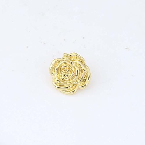 Brass Jewelry Beads Rose gold color plated DIY nickel lead & cadmium free Sold By PC