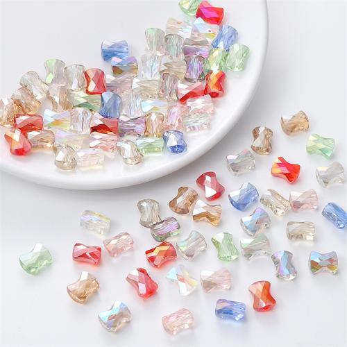 Fashion Glass Beads, DIY, more colors for choice, 10x8mm, Hole:Approx 1.5mm, 10PCs/Bag, Sold By Bag