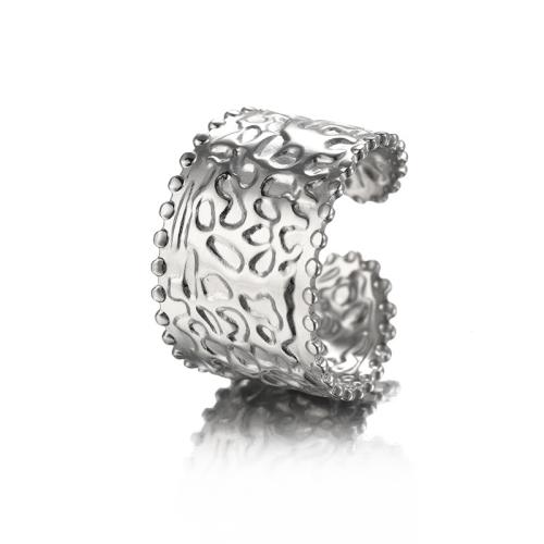 Нержавеющая сталь 304 Манжеты палец кольцо, Другое покрытие, ювелирные изделия моды & Женский, Много цветов для выбора, размер:8, продается PC