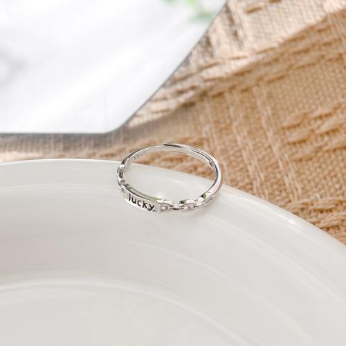 925 Sterling Silver Finger Rings, fashion jewelry & for woman, US Ring Size:7, Sold By PC