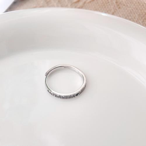Sterling Silver smycken finger ring, 925 sterling silver, mode smycken & för kvinna, Storlek:7, Säljs av PC