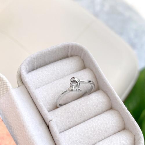 Sterling Silver Jewelry Finger Ring, 925 sterline d'argento, gioielli di moda & per la donna, Misura:7, Venduto da PC