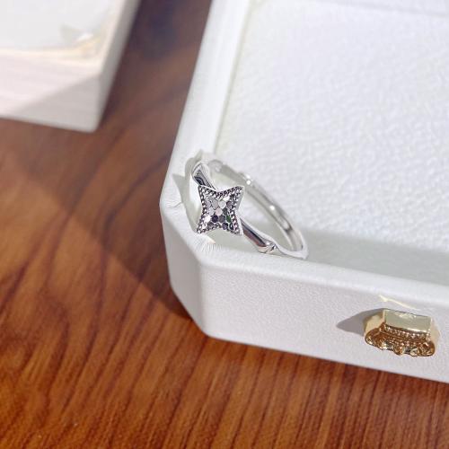 Sterling Silver Jewelry Finger Ring, 925 sterline d'argento, gioielli di moda & per la donna, Misura:7, Venduto da PC