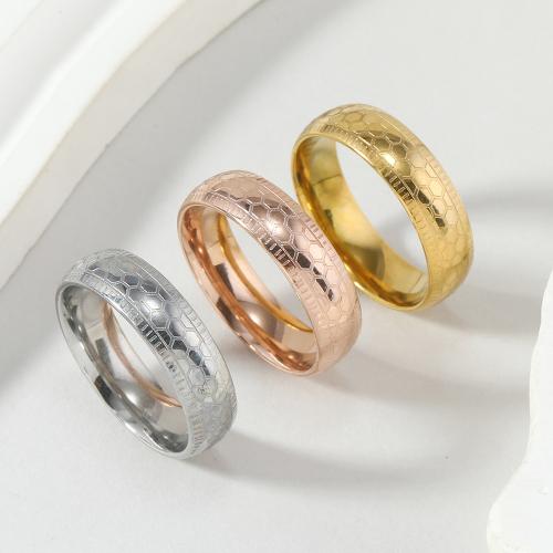 Ring Finger ze stali nierdzewnej, Stal nierdzewna 304, biżuteria moda & dla obu płci & różnej wielkości do wyboru, dostępnych więcej kolorów, sprzedane przez PC