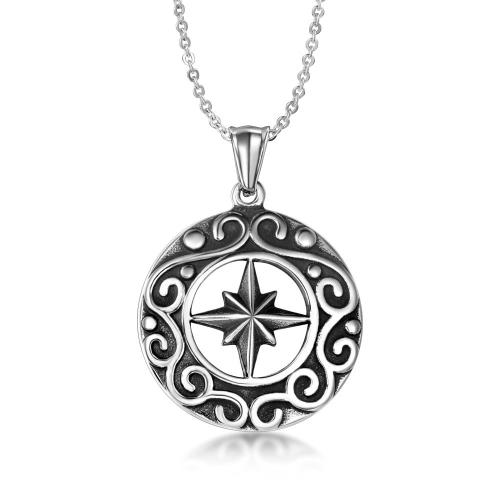 Stainless Steel Pendants 304 Stainless Steel polished fashion jewelry & Unisex Sold By PC