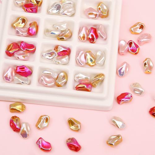 Acrylic Jewelry Beads, DIY, more colors for choice, 9x13mm, 5PCs/Bag, Sold By Bag