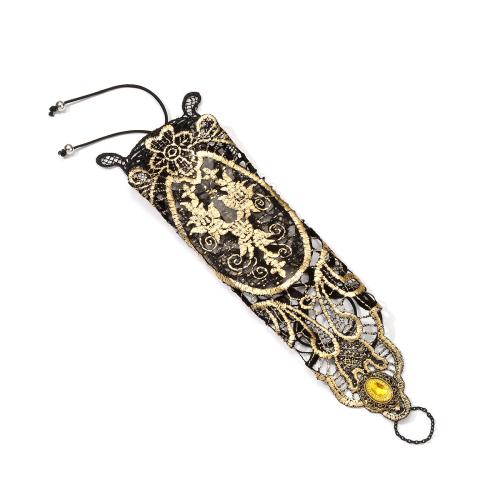 Body Chain Smycken, Zink Alloy, med Lace, mode smycken & för kvinna & med strass, guld, Säljs av PC