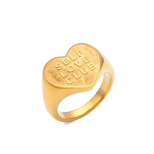 ステンレス鋼の指環, 304ステンレススチール, ファッションジュエリー & 異なるサイズの選択 & 女性用, 金色, 売り手 パソコン
