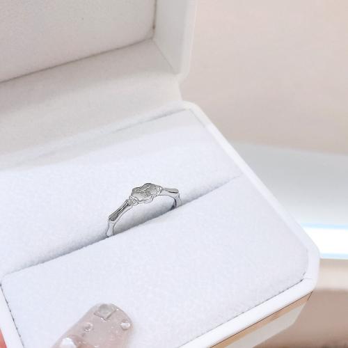 Ezüst ékszer Finger Ring, 925 ezüst, divat ékszerek & a nő, Méret:7, Által értékesített PC