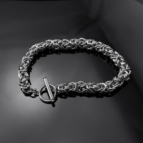Titanium stål armbånd, mode smykker & forskellig størrelse for valg & for kvinde, Solgt af PC