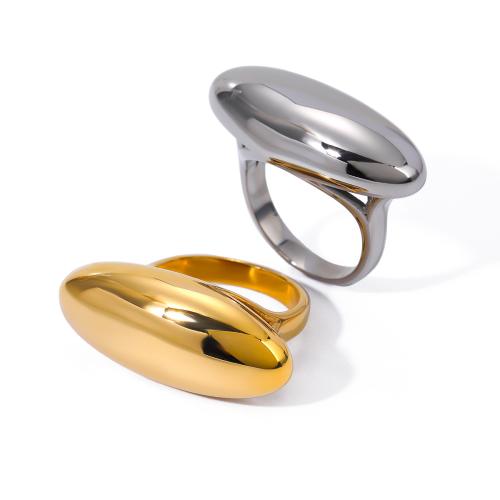 خاتم إصبع الفولاذ المقاوم للصدأ, 304 الفولاذ المقاوم للصدأ, مجوهرات الموضة & للمرأة, المزيد من الألوان للاختيار, تباع بواسطة PC