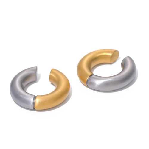 Fashion Earring Cuff and Wraps, 304 Stainless Steel, Vacuum Ion Plating, fashion jewelry & for woman, 20.70mm, Sold By PC