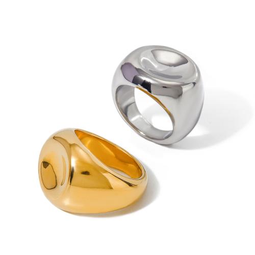Prst prsten z nerezové oceli, 304 Stainless Steel, módní šperky & různé velikosti pro výběr & pro ženy, více barev na výběr, Prodáno By PC