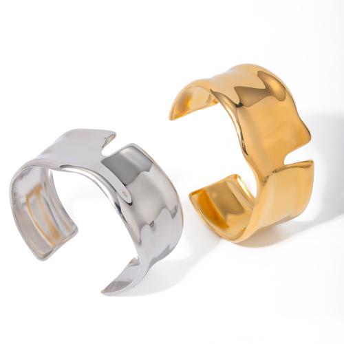 Bracelete de aço inoxidável, Aço inoxidável 304, joias de moda & para mulher, Mais cores pare escolha, vendido por PC