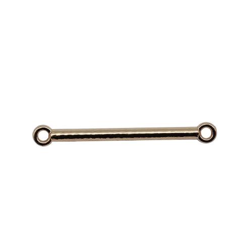 Zinc Alloy Connector Stick gold color plated DIY Sold By PC