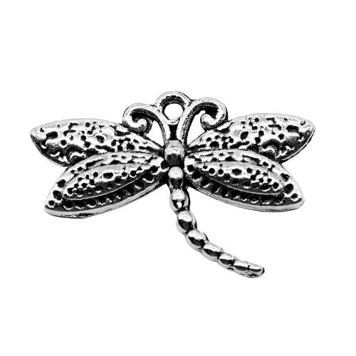Zinc Alloy Animal Pendants Dragonfly plated DIY Sold By PC