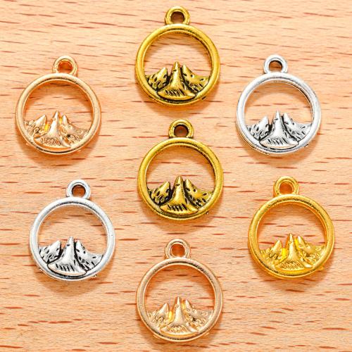 Tibetan Style Pendants, plated, DIY, more colors for choice, nickel, lead & cadmium free, 11x14mm, Hole:Approx 2mm, 100PCs/Bag, Sold By Bag