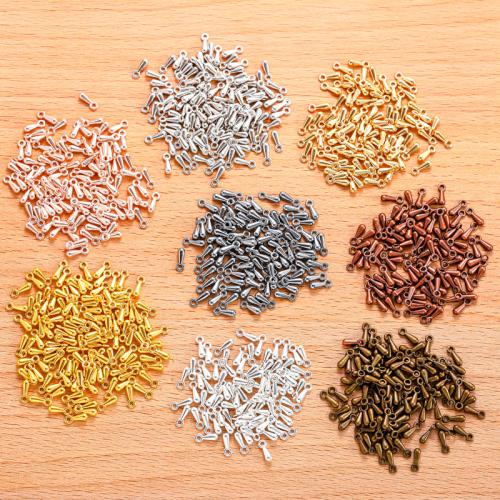 Tibetan Style Pendants, Teardrop, plated, DIY, more colors for choice, nickel, lead & cadmium free, 7x3mm, 200PCs/Bag, Sold By Bag