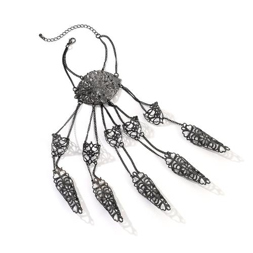 Gothic Bracelet Ring Iron plated fashion jewelry & for woman Sold By Set