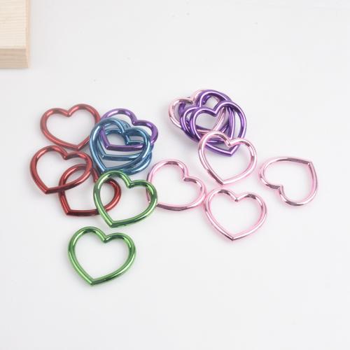 Zinc Alloy Heart Pendants plated DIY 35mm Sold By PC