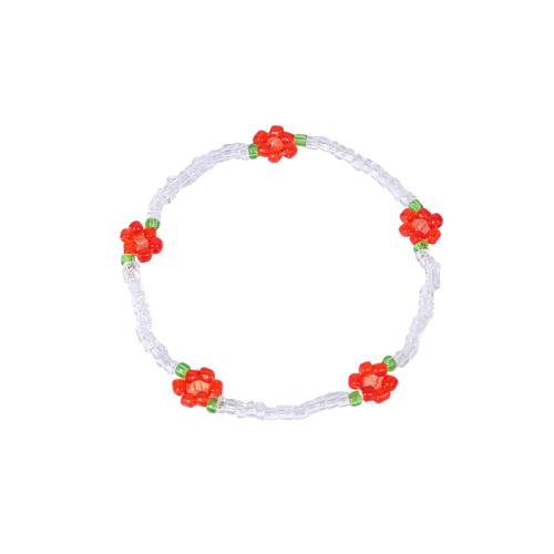 Seedbead Bracelet handmade for woman Length 16 cm Sold By PC