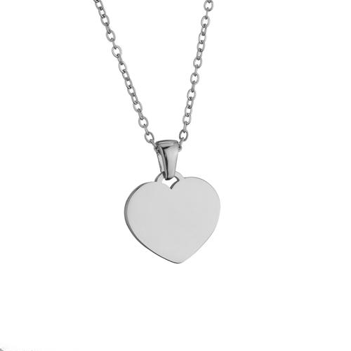 Titanium Steel Necklace, polished, for woman, more colors for choice, Sold By PC