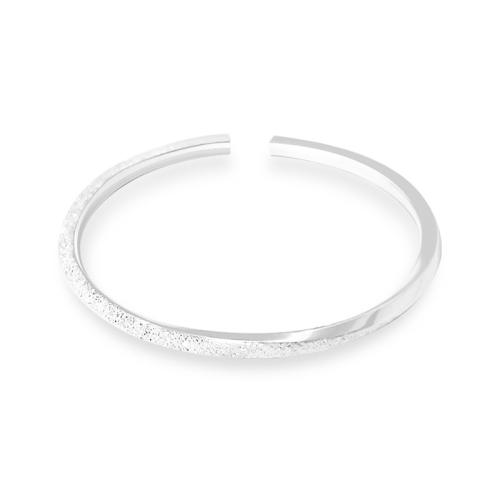 Pulseiras de prata, 925 de prata esterlina, joias de moda & para mulher, Diametro interno:Aprox 54mm, vendido por PC