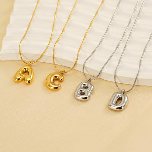 Stainless Steel Jewelry Necklace, 304 Stainless Steel, fashion jewelry & different styles for choice & for woman, more colors for choice, 19x14mm, Length:Approx 45 cm, Sold By PC