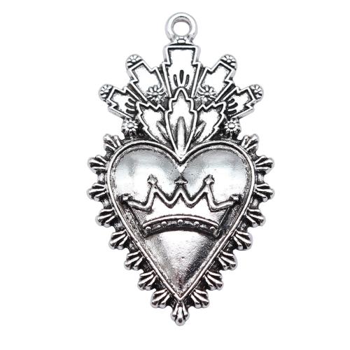 Zinc Alloy Pendants Carrot antique silver color plated DIY Sold By PC