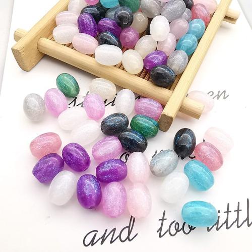 Resin Jewelry Beads, DIY, more colors for choice, 8x10mm, Sold By PC