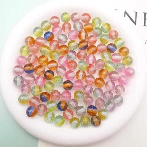 Resin Jewelry Beads, Round, DIY, more colors for choice, 10x10mm, 10PCs/Bag, Sold By Bag