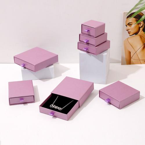 Jewelry Gift Box Cardboard dustproof & multifunctional Sold By PC