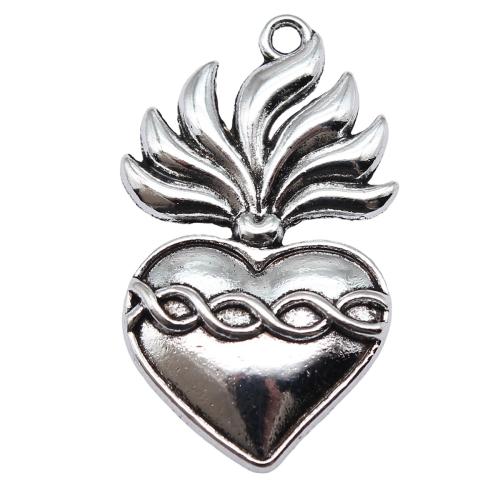Tibetan Style Pendants, Carrot, antique silver color plated, DIY, 37x22mm, Sold By PC