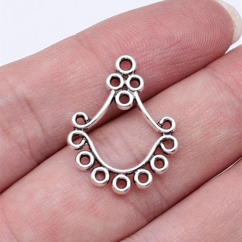 Zinc Alloy Connector Triangle plated DIY Sold By PC