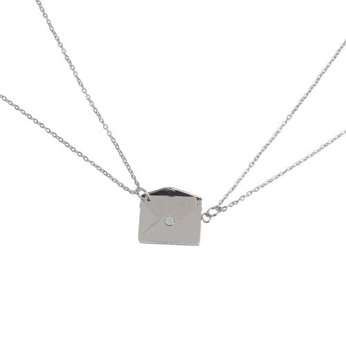 Ожерелье из нержавеющей стали , Нержавеющая сталь 304, с 5CM наполнитель цепи, Другое покрытие, Мужская, оригинальный цвет, длина:Приблизительно 40 см, продается PC