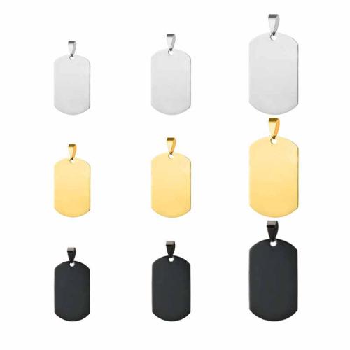 Stainless Steel Pendants, 304 Stainless Steel, plated, DIY & Unisex & different size for choice & different styles for choice, more colors for choice, Sold By PC
