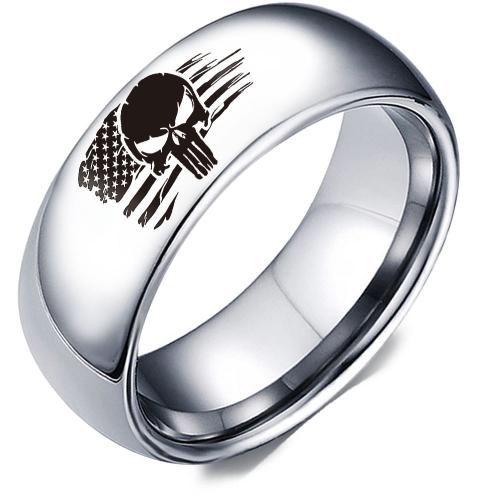 Prst prsten od inoxa, 304 nehrđajućeg čelika, bez spolne razlike & različite veličine za izbor, više boja za izbor, Prodano By PC