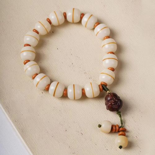 Perles en bois de Bodhi bracelet, bijoux de mode & unisexe, Diameter:8cm, Vendu par PC