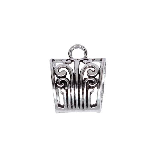 Tibetan Style Pendants, antique silver color plated, DIY, 24x18x17mm, Sold By PC