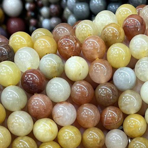 Gemstone Jewelry Beads Fukurokuju Round DIY Sold By Strand