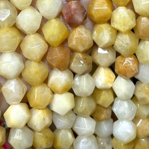 Natural Aventurine Beads, Yellow Aventurine, Rhombus, DIY & different size for choice, yellow, Sold By Strand
