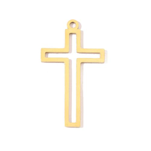 Stainless Steel Cross Pendants, 304 Stainless Steel, DIY & different styles for choice, more colors for choice, 20PCs/Bag, Sold By Bag